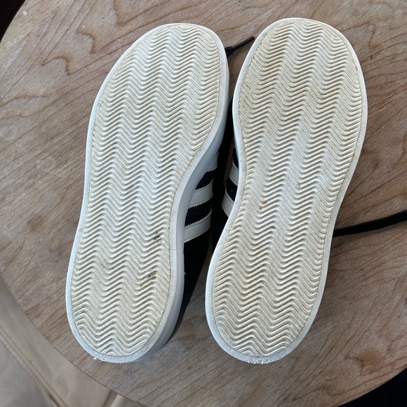 ADIDAS Superstar Bonega Sneaker White On Black Mens 7.5 Women’s 9* - Picture 7 of 7